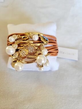 Bella Jack Multi Strand Bauble Bracelet - New In Box